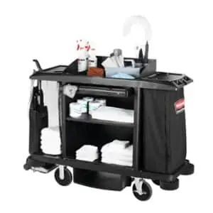 EXECUTIVE HOUSEKEEPING COMPACT CART – HIGH-SECURITY