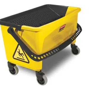 HYGEN™ MICROFIBER CHARGING BUCKET, PRESS WRINGER, YELLOW